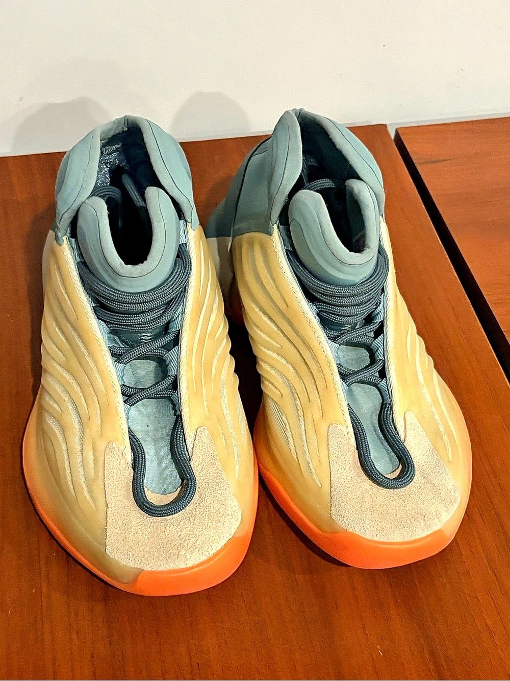 adidas Crazy 1 Men's Sneakers US 4.5 Orange & Gray